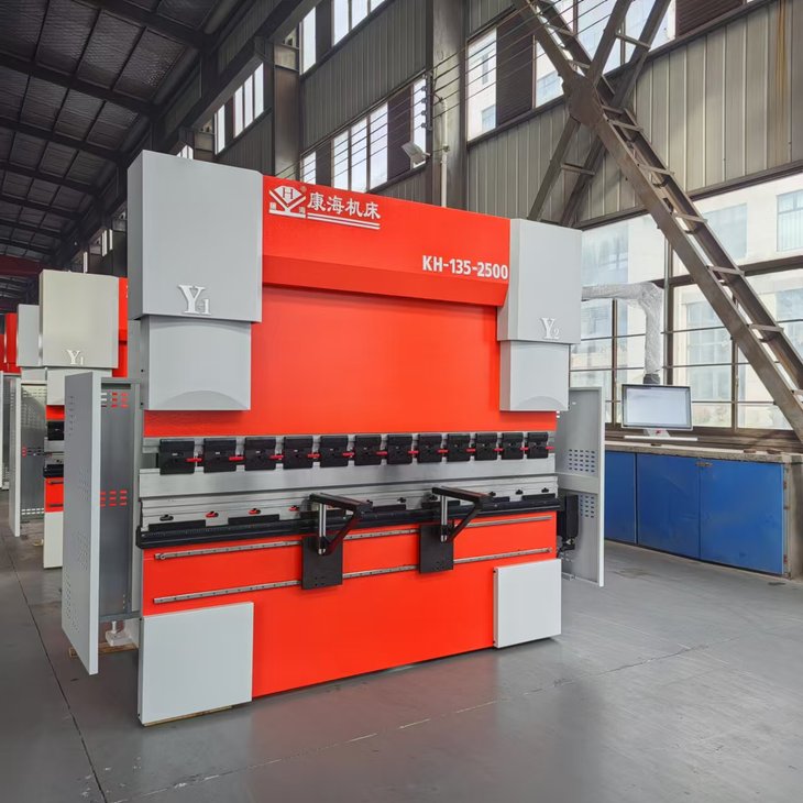 电液数控折弯机WE67K-135T2500 红 (ET17 同心模)