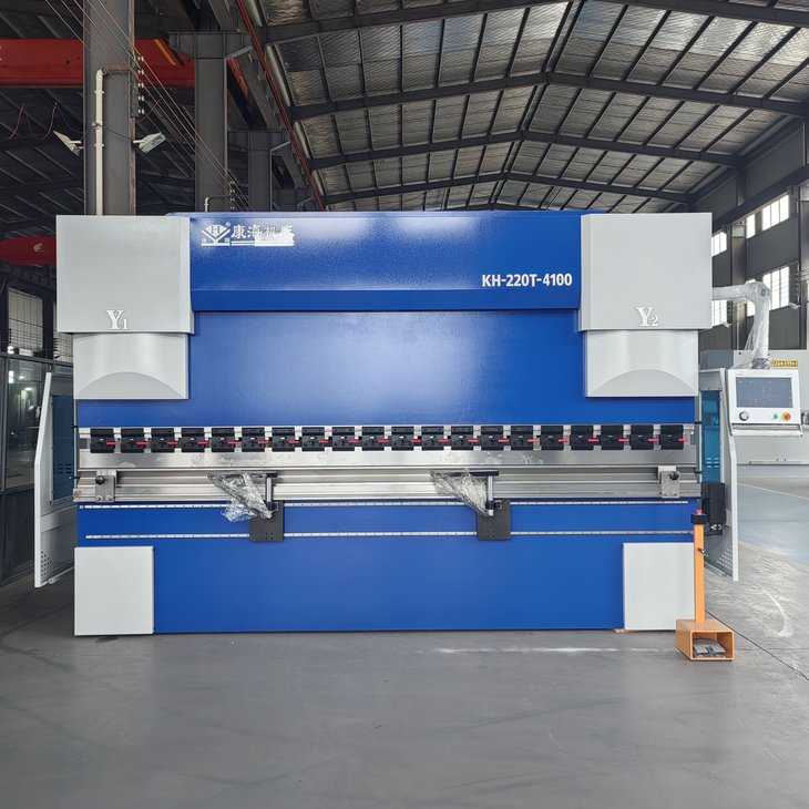 电液数控折弯机WE67K-220T4100 蓝 (MT15 四方模)