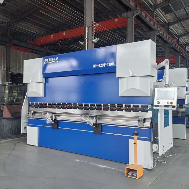 电液数控折弯机WE67K-220T4100 蓝 (MT15 四方模)